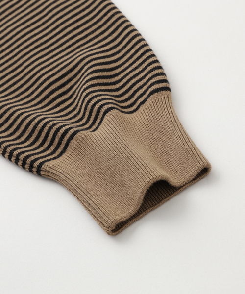 ROYAL MER(ロワイヤルメール)の「ROYAL MER / ロワイヤル メール SOAN(ニット/セーター・メンズ・ブラウン/ベージュ/ネイビー・LARGE/MEDIUM)」の17枚目の写真