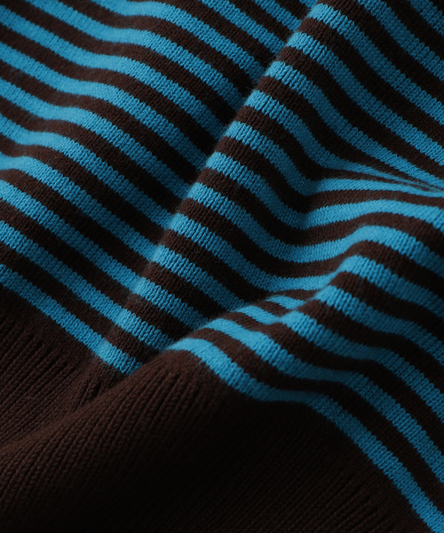 ROYAL MER(ロワイヤルメール)の「ROYAL MER / ロワイヤル メール SOAN(ニット/セーター・メンズ・ブラウン/ベージュ/ネイビー・LARGE/MEDIUM)」の18枚目の写真