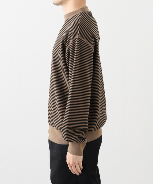 ROYAL MER(ロワイヤルメール)の「ROYAL MER / ロワイヤル メール SOAN(ニット/セーター・メンズ・ブラウン/ベージュ/ネイビー・LARGE/MEDIUM)」の22枚目の写真