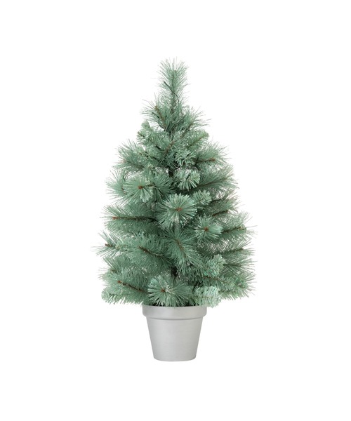 LED50球付き クリスマスツリー オーロラ 80cm ライトグリーン