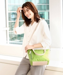 MK MICHEL KLEIN | [2WAY]異素材ジョイントミニトートバッグ(ハンドバッグ)