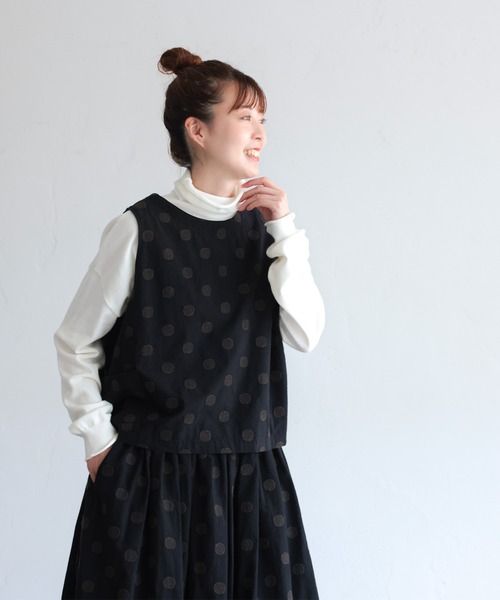 soulberry（ソウルベリー）の「くるしゅうない！タートル（ニット/セーター・レディース・ブラック/オフホワイト/ベージュ/グレー・LL/M/3L/L/5L/4L）」の9枚目の写真