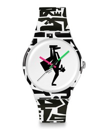 SWATCH（スウォッチ）の「FREEZE TIME（アナログ腕時計・メンズ）」