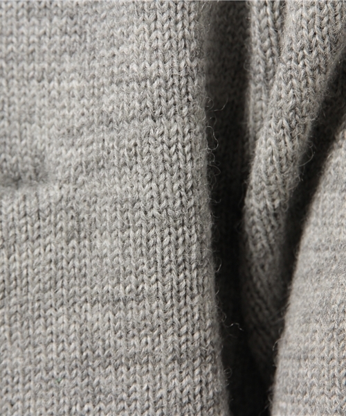 NECESSARY or UNNECESSARY(ネセサリーオアアンネセサリー)の「【NECESSARY or UNNECESSARY】THREE DIMANSIONAL KNIT(ニット/セーター・メンズ・グレー/ブルー/ネイビー/イエロー/マスタード/サックスブルー・MEDIUM/LARGE)」の13枚目の写真