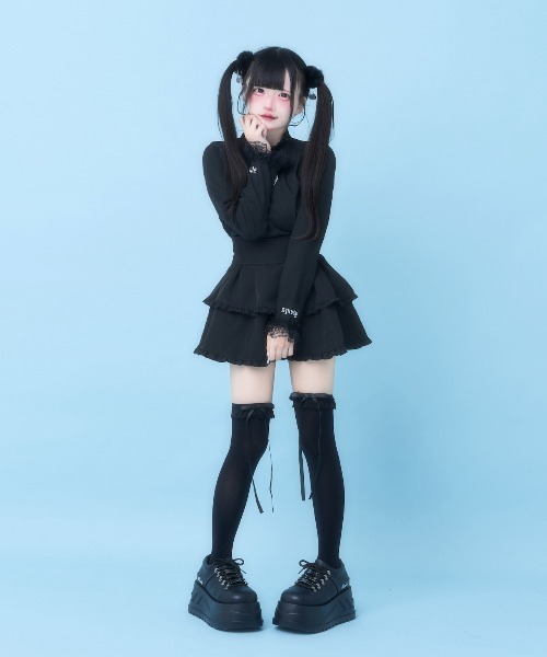Hauls（ハウルズ）の「リブピチロンTEE（Tシャツ/カットソー