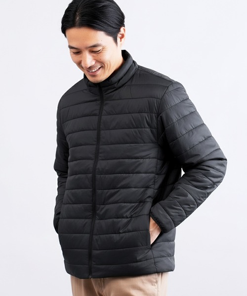 jiggys shop(ジギーズショップ)の「ライト中綿インナーブルゾンジャケット(ブルゾン・メンズ・チャコールグレー/ブラック/ネイビー・MEDIUM/LARGE/X-LARGE)」の2枚目の写真