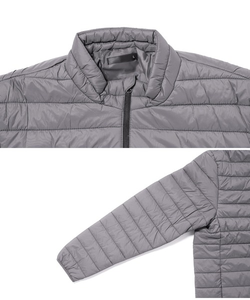 jiggys shop(ジギーズショップ)の「ライト中綿インナーブルゾンジャケット(ブルゾン・メンズ・チャコールグレー/ブラック/ネイビー・MEDIUM/LARGE/X-LARGE)」の11枚目の写真