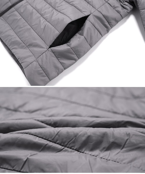 jiggys shop(ジギーズショップ)の「ライト中綿インナーブルゾンジャケット(ブルゾン・メンズ・チャコールグレー/ブラック/ネイビー・MEDIUM/LARGE/X-LARGE)」の12枚目の写真