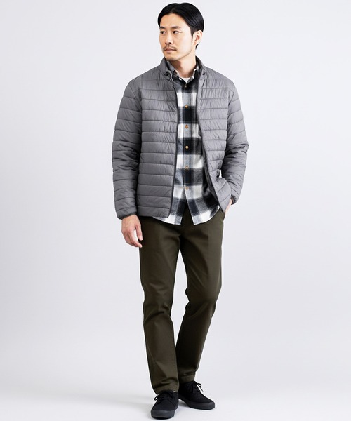 jiggys shop(ジギーズショップ)の「ライト中綿インナーブルゾンジャケット(ブルゾン・メンズ・チャコールグレー/ブラック/ネイビー・MEDIUM/LARGE/X-LARGE)」の14枚目の写真