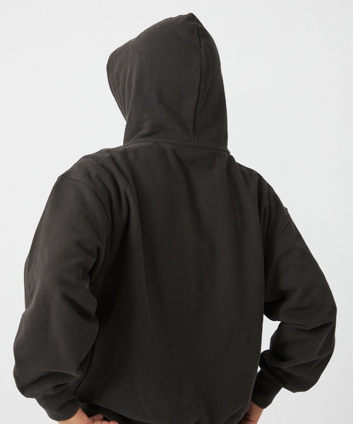 JOURNAL STANDARD relume（ジャーナルスタンダード　レリューム）の「ヘビーウエイト ブラッシュ パーカー（パーカー・メンズ・ライトグレー/ネイビー/ブラック系その他・MEDIUM/LARGE）」の21枚目の写真