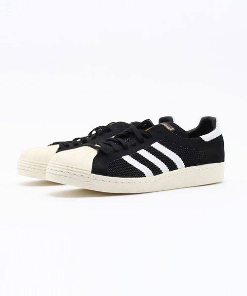 adidas（アディダス）の「メンズ アディダス スーパースター プライムニット adidas Originals SUPERSTAR 80s PRIMEKNIT（スニーカー・メンズ・ホワイト/ブラック・28.5cm/27.5cm/26.5cm）」の6枚目の写真