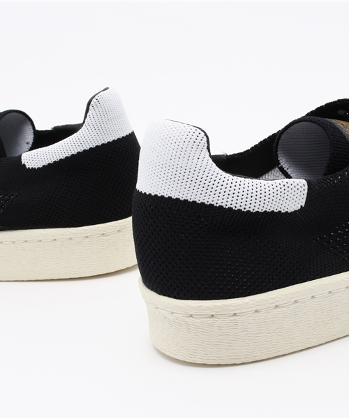adidas（アディダス）の「メンズ アディダス スーパースター プライムニット adidas Originals SUPERSTAR 80s PRIMEKNIT（スニーカー・メンズ・ホワイト/ブラック・28.5cm/27.5cm/26.5cm）」の3枚目の写真