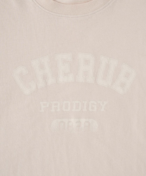 PUPPAPUPO(プッパプーポ)の「カレッジロゴ 長袖 Tシャツ(Tシャツ/カットソー・キッズ・チャコール/アイボリー/ベビーピンク・110/100/90/80)」の7枚目の写真