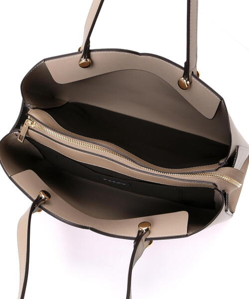 NATURAL BEAUTY BASIC（ナチュラルビューティーベーシック）の「◇ハートカットトートバッグ（トートバッグ・レディース・ブラック/ベージュ・ﾌﾘ-）」の12枚目の写真