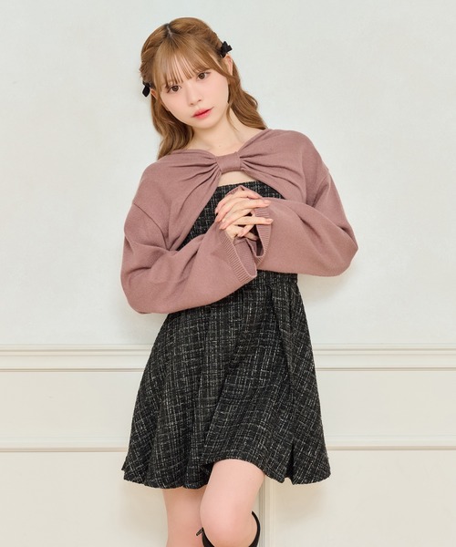 セール】リボンショートトップス【ZOZOTOWN限定アイテム