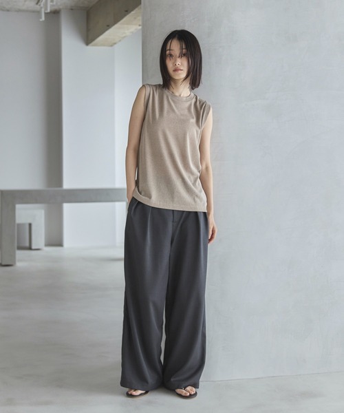 スラブシアータンクトップ（タンクトップ）｜feepur（フェピュール）の