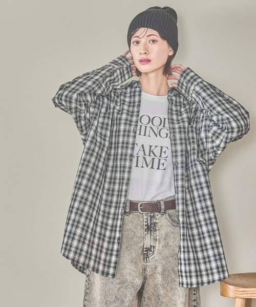 LAKOLE（ラコレ）の「リブニットワッチ / 252666（ニットキャップ/ビーニー・レディース・ブルー/グレー/ベージュ/ブラック/コーラル・FREE）」の10枚目の写真