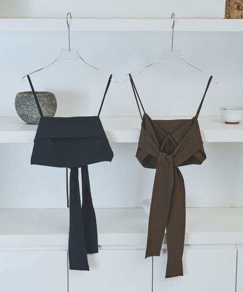 AIC.（エーアイシー）の「※入荷禁止※バックリボンビスチェ/セットアップ可能（その他トップス・レディース・ブラック/ブラウン/ネイビー/アイボリー・FREE）」の13枚目の写真