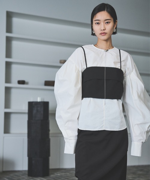 AIC.（エーアイシー）の「※入荷禁止※バックリボンビスチェ/セットアップ可能（その他トップス・レディース・ブラック/ブラウン/ネイビー/アイボリー・FREE）」の16枚目の写真