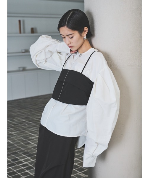 AIC.（エーアイシー）の「※入荷禁止※バックリボンビスチェ/セットアップ可能（その他トップス・レディース・ブラック/ブラウン/ネイビー/アイボリー・FREE）」の19枚目の写真