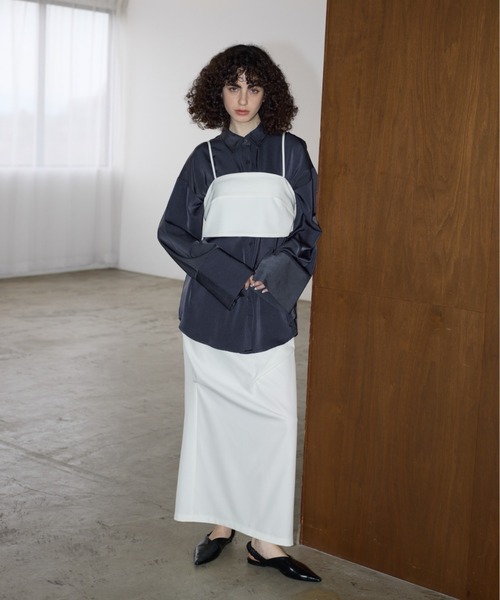 AIC.（エーアイシー）の「※入荷禁止※バックリボンビスチェ/セットアップ可能（その他トップス・レディース・ブラック/ブラウン/ネイビー/アイボリー・FREE）」の11枚目の写真