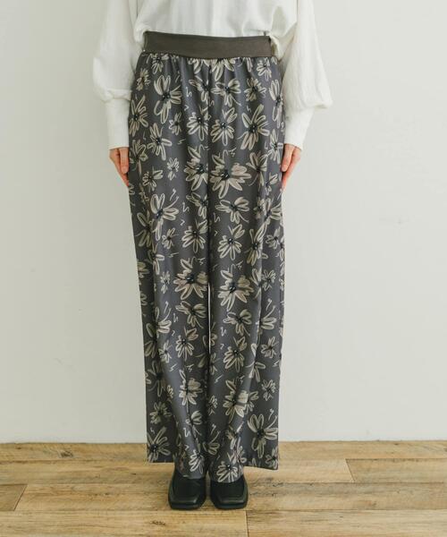 ITEMS URBANRESEARCH（アイテムズ アーバンリサーチ）の「リラックスイージーパンツ（その他パンツ・レディース・チャコールグレー/モカ・FREE）」の6枚目の写真