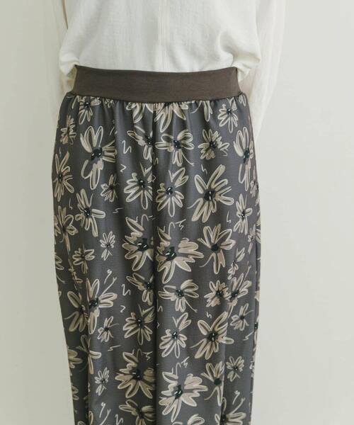 ITEMS URBANRESEARCH（アイテムズ アーバンリサーチ）の「リラックスイージーパンツ（その他パンツ・レディース・チャコールグレー/モカ・FREE）」の9枚目の写真