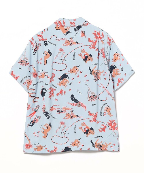 【美品】SUN SURF×BEAMS BOY 別注 オープンカラー シャツ M セール】【別注】SUN SURF / オープンカラー シャツ（シャツ