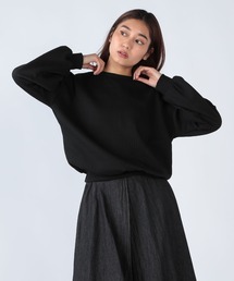 ふくれジャガードゆるシルエットプルオーバー