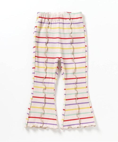 BREEZE(ブリーズ)の「【リンク/ジュニア対応】メロウリブフレアパンツ(その他パンツ・キッズ・ブラック/パープル/レインボー/ピンク・80/130/140/90/100/110/120)」の10枚目の写真