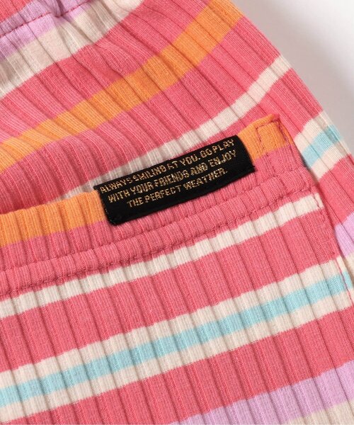 BREEZE(ブリーズ)の「【リンク/ジュニア対応】メロウリブフレアパンツ(その他パンツ・キッズ・ブラック/パープル/レインボー/ピンク・80/130/140/90/100/110/120)」の14枚目の写真