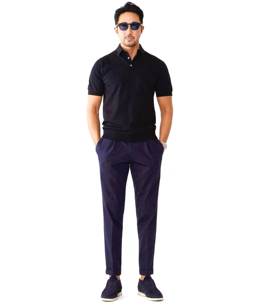 【ほぼ未使用】【干場義雅×DRESSTERIOR】ブラックセットアップ Sサイズ DRESSTERIOR｜【セットアップ可】【干場義雅*DRESSTERIOR