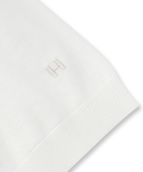 DRESSTERIOR（ドレステリア）の「【干場義雅×DRESSTERIOR】ニットポロシャツ（ポロシャツ・メンズ・ブラック/ホワイト・94/91/92/90）」の12枚目の写真