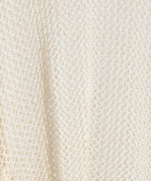 mysty woman（ミスティウーマン）の「サイドドロストニットプルオーバー 315130（ニット/セーター・レディース・ブラック/ライトグリーン/ライトベージュ/アイボリー・FREE）」の21枚目の写真