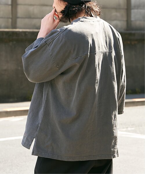 【Goodwear】製品染め7分袖SUPER BIGフットボールTシャツ セール】【Goodwear】製品染め7分袖SUPER BIGフットボールT