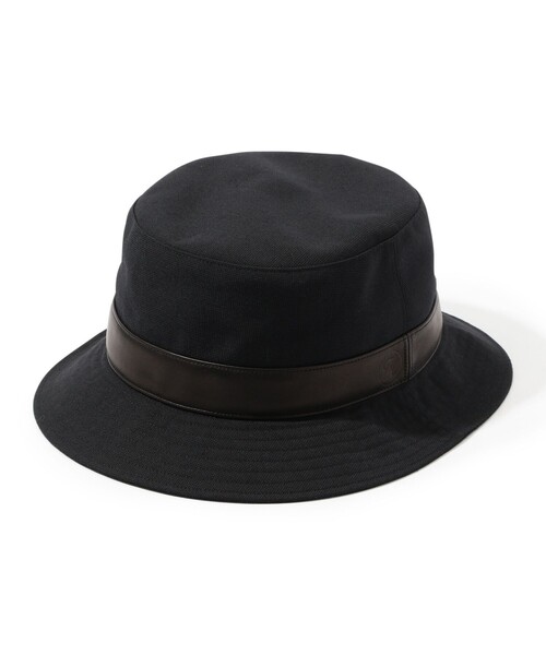 KIJIMA TAKAYUKI(キジマ タカユキ)の「KIJIMA TAKAYUKI BUCKET HAT バケットハット(ハット・メンズ・ベージュ/ブラック・3/2)」の3枚目の写真