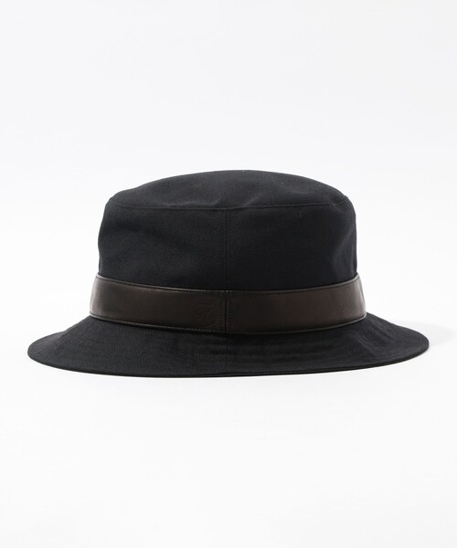 KIJIMA TAKAYUKI(キジマ タカユキ)の「KIJIMA TAKAYUKI BUCKET HAT バケットハット(ハット・メンズ・ベージュ/ブラック・3/2)」の5枚目の写真