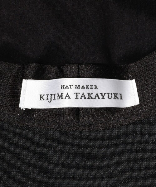 KIJIMA TAKAYUKI(キジマ タカユキ)の「KIJIMA TAKAYUKI BUCKET HAT バケットハット(ハット・メンズ・ベージュ/ブラック・3/2)」の7枚目の写真