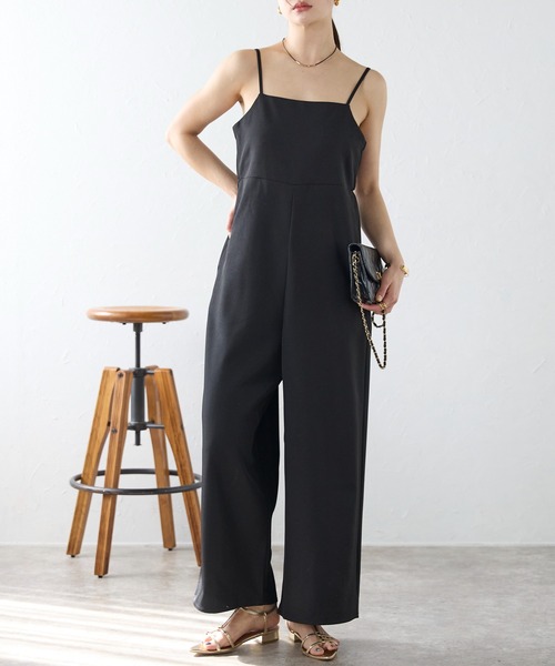 セール】チュールフリルベスト×オールインワンセット(つなぎ セール】チュールフリルベスト×オールインワンセット(つなぎ