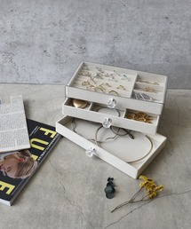 styiro（スタイロ）の「ジュエリーボックス3段（収納グッズ）」