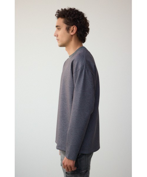 AZUL by moussy(アズールバイマウジー)の「総柄プリントポンチプルオーバー(スウェット・メンズ・ブラック系その他/グレー系その他・FREE)」の7枚目の写真