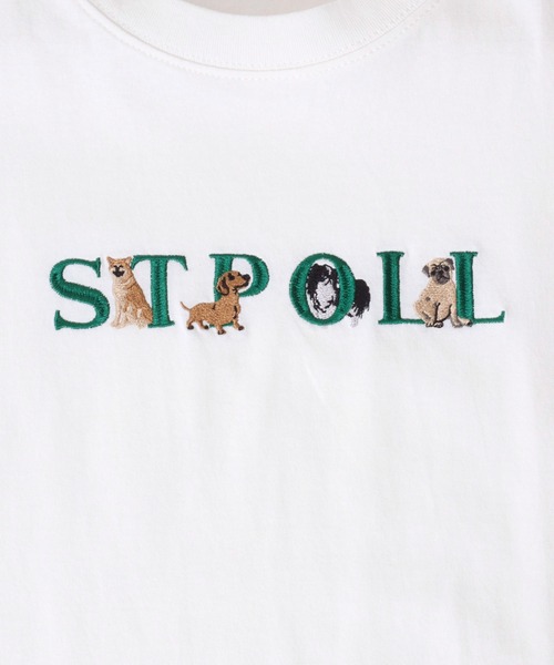 SITRY（シトリー）の「SITRY Animal ＆Ghost Embroidery T-Shirt/別注 オーバーサイズ アニマル ゴースト ワンポイント刺繍 半袖Tシャツ レディース メンズ（Tシャツ/カットソー・メンズ・ホワイト系その他2/ブラック系その他/ブラック系その他2/ブラック/ブルー/ブルー系その他2/ブルー系その他/ベージュ/ベージュ系その他2/ベージュ系その他/ホワイト系その他/ホワイト・M/XL/L）」の17枚目の写真