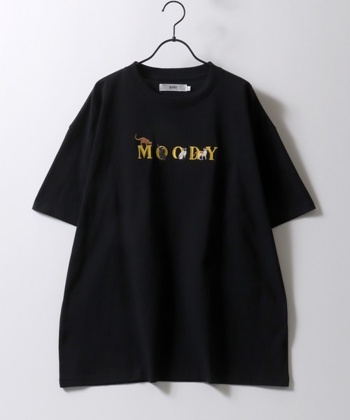 SITRY（シトリー）の「SITRY Animal ＆Ghost Embroidery T-Shirt/別注 オーバーサイズ アニマル ゴースト ワンポイント刺繍 半袖Tシャツ レディース メンズ（Tシャツ/カットソー・メンズ・ホワイト系その他2/ブラック系その他/ブラック系その他2/ブラック/ブルー/ブルー系その他2/ブルー系その他/ベージュ/ベージュ系その他2/ベージュ系その他/ホワイト系その他/ホワイト・M/XL/L）」の19枚目の写真