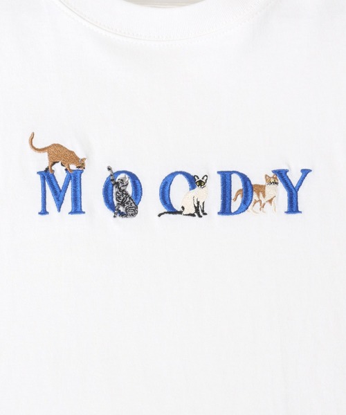 SITRY（シトリー）の「SITRY Animal ＆Ghost Embroidery T-Shirt/別注 オーバーサイズ アニマル ゴースト ワンポイント刺繍 半袖Tシャツ レディース メンズ（Tシャツ/カットソー・メンズ・ホワイト系その他2/ブラック系その他/ブラック系その他2/ブラック/ブルー/ブルー系その他2/ブルー系その他/ベージュ/ベージュ系その他2/ベージュ系その他/ホワイト系その他/ホワイト・M/XL/L）」の22枚目の写真