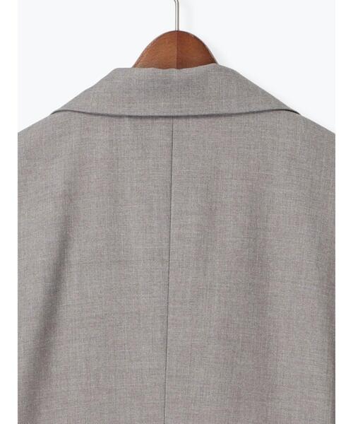 Te chichi（テチチ）の「シングルブレストテーラードジャケット（セットアップ可）《2025spring catalog item》（ノーカラージャケット・レディース・グレー/ネイビー・F）」の20枚目の写真