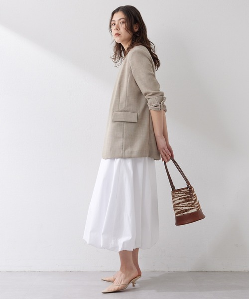 ジュードライクノーカラージャケット Whim Gazette（ウィムガゼット）の「ジュートライクノーカラー