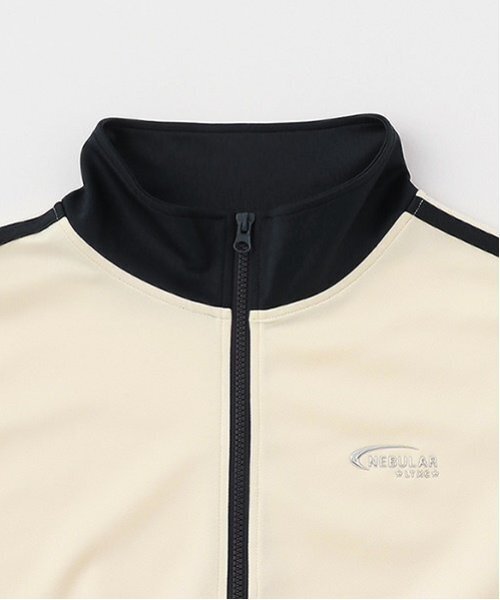 LOVETOXIC（ラブトキシック）の「【LTXC】クロップドトラックジャケット（ジャージ・キッズ・オフホワイト/ブラック/サックスブルー・L:160cm/M:150cm/S:140cm）」の11枚目の写真