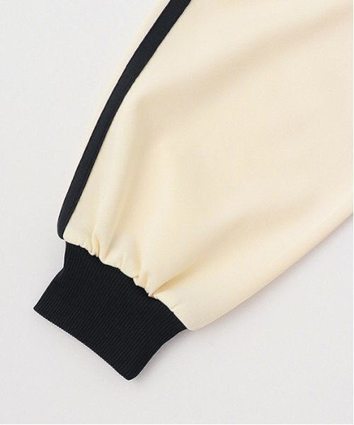 LOVETOXIC（ラブトキシック）の「【LTXC】クロップドトラックジャケット（ジャージ・キッズ・オフホワイト/ブラック/サックスブルー・L:160cm/M:150cm/S:140cm）」の8枚目の写真