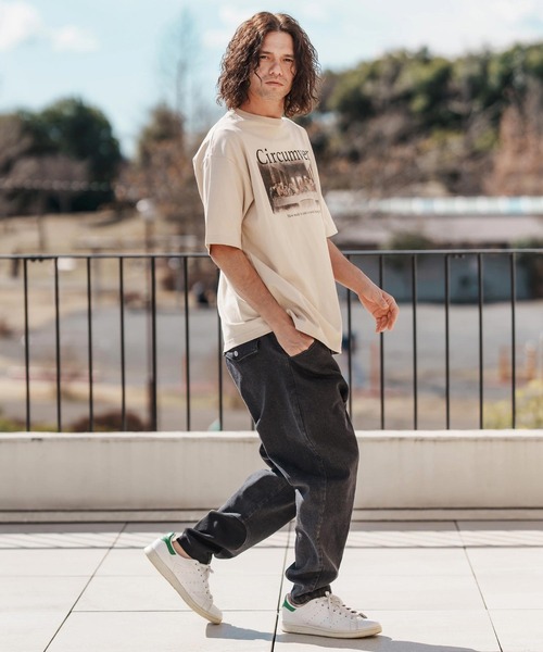 mp13377-裾リブデニムパンツ（デニムパンツ）｜CAMBIO（カンビオ）の