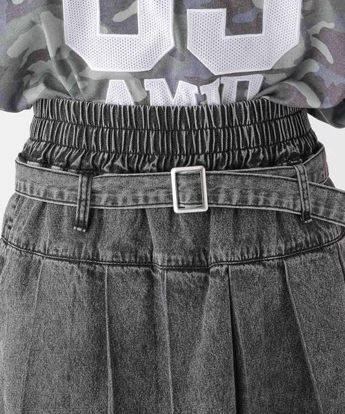 repipi armario（レピピ アルマリオ）の「ライトデニムプリーツスカート（スカート・キッズ・ブルー/ブラック系その他/ブルー系その他・SMALL/LARGE/MEDIUM）」の16枚目の写真